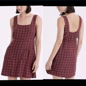 NWT American Eagle Plaid Mini Dress